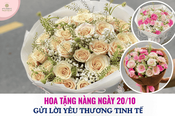 Hoa Tặng Nàng Ngày 20/10 – Gửi Lời Yêu Thương Tinh Tế